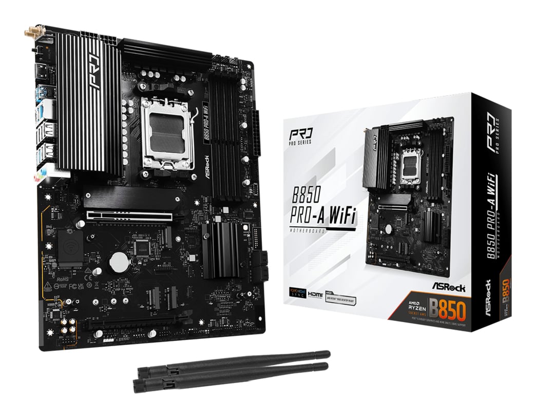 ASROCK Carte Mère B850 Pro A WiFi AMD AM5 Neuf