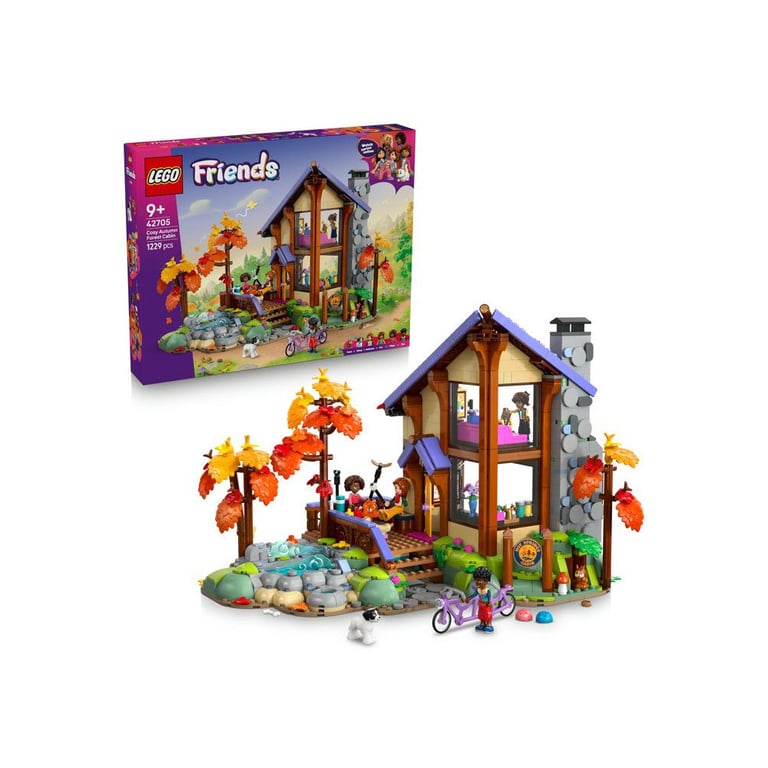 LEGO® Friends 42705 La cabane chaleureuse dans la forêt - vue 5