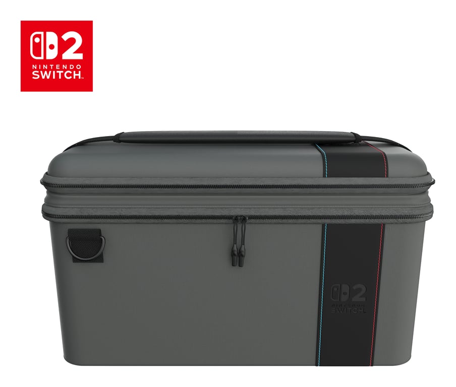 Turtle Beach PlayTrek Étui 2-en-1 Charcoal Black sous licence officielle de Nintendo pour protéger votre Nintendo Switch 2 - Neuf