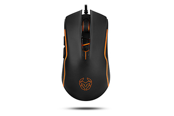 Souris Krom NXKROMKAHN – Optique 4000 DPI, 7 Boutons Programmables