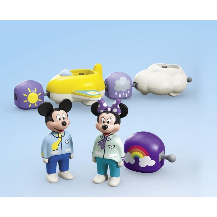PLAYMOBIL Junior 71697 Train des nuages de Mickey et Minnie, Junior & Disney, Comprend Minnie, Mickey, Des 12 mois - Neuf