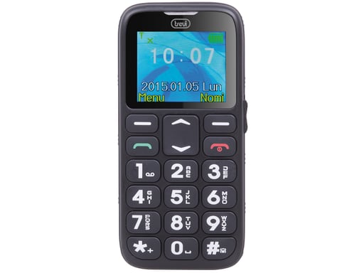 Trevi Sicuro 10 4,5 cm (1.77'') Nero Telefono per anziani