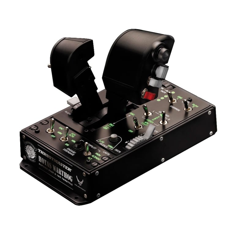 Thrustmaster HOTAS Warthog Dual Throttles Noir USB simulation de vol PC