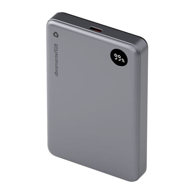 dbramante1928 CP10SLBL7178 batería externa 10000 mAh Cargador inalámbrico Gris