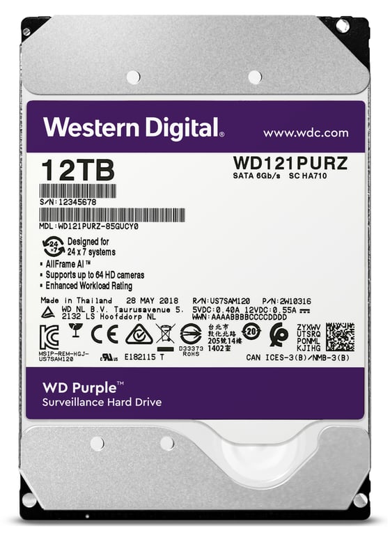 Western Digital GOLD 3 5 7200 rpm - vue 5