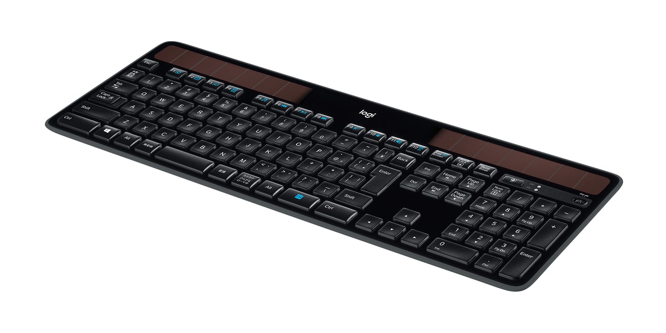 Clavier Sans Fil Solaire Logitech K750 – QWERTY Pan Nordique - vue 3