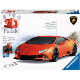 Puzzle 3D 108 pièces Lamborghini Huracán EVO avec grille Ravensburger France - vue 4