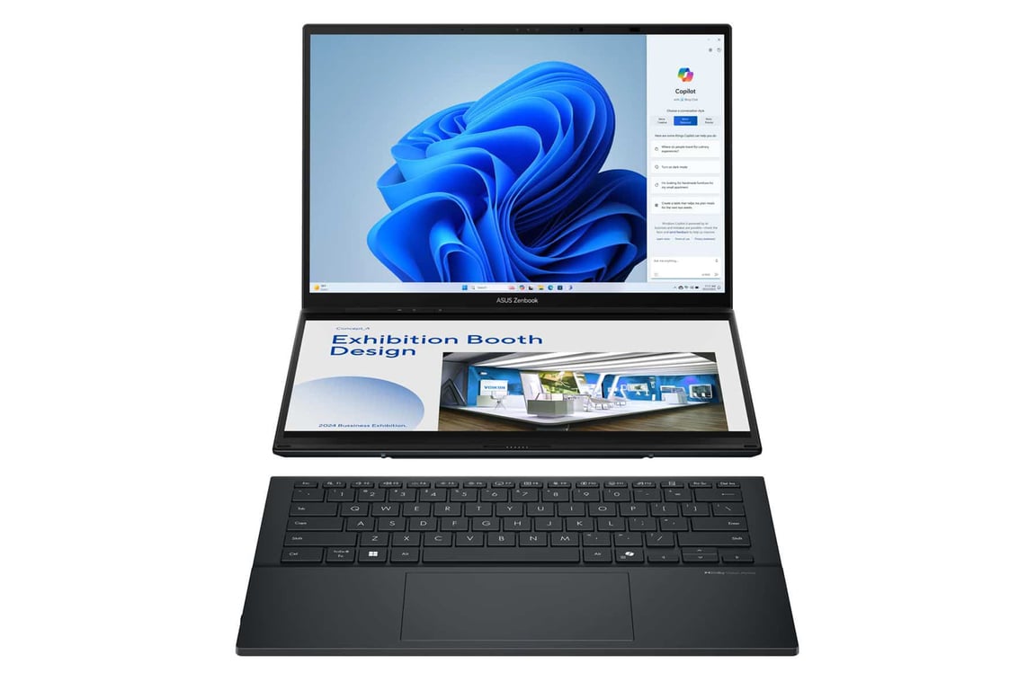 Zenbook Duo Intel 1TB Inkwell Gray AZERTY Neuf - vue 2