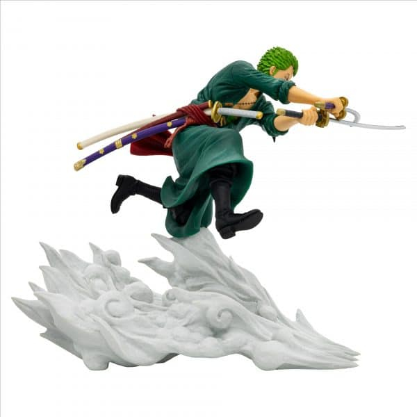 Figurine Banpresto One Piece Senkozekkei Roronoa Zoro Egghead - vue 2
