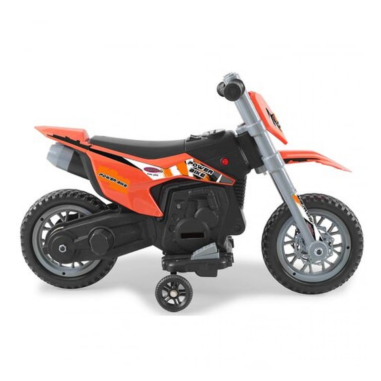 Moto Électrique Ride-on Power Bike – 6V, Sécurité Maximale Avec Roues D'entraînement - vue 8