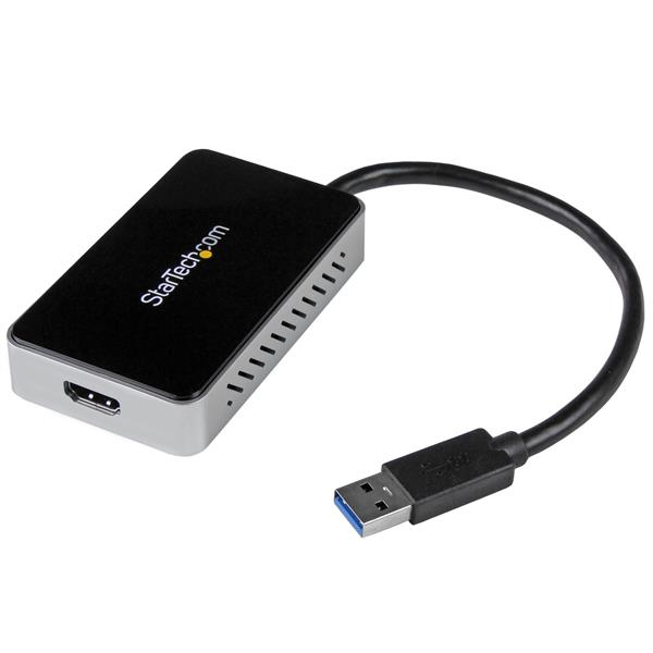 StarTech.com Adaptateur Vidéo Carte Graphique Externe USB 3.0 vers HDMI avec Hub USB 1920x1200 Neuf