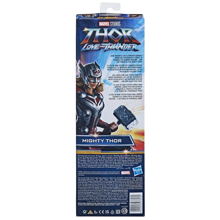 Hasbro Marvel Studios Thor: Love and Thunder Marvel Avengers Titan Hero Series Mighty Thor Neuf - vue 3