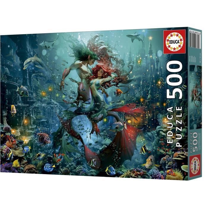Puzzle EDUCA Atlantide 500 pièces - vue 8