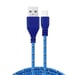 Cable Tressé 1m Micro USB pour Smartphone Android Chargeur Connecteur USB Lacet Fil Nylon