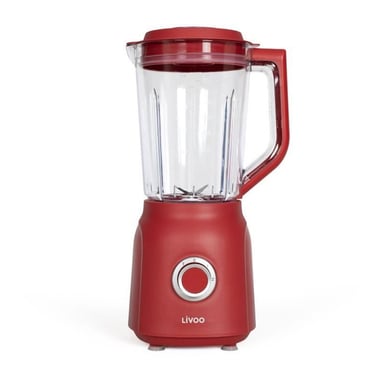 Blender - LIVOO - DOP242R - Rouge chili et tranparent