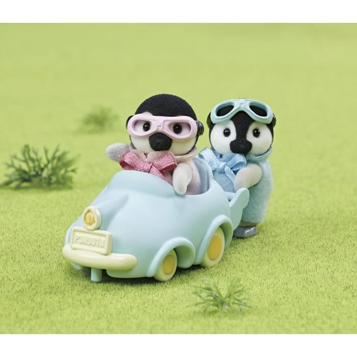 Figurine Les Jumeaux Pingouin Sylvanian Families La Boite - vue 6