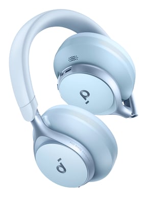 Anker Space One Casques Sans fil Arceau Musique/Quotidien USB Type-C Bluetooth Bleu