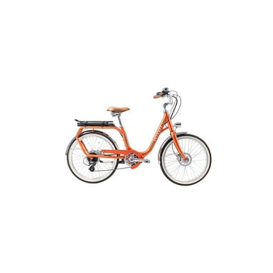Bicicleta eléctrica Peugeot Motor Central ELC01 24 Naranja