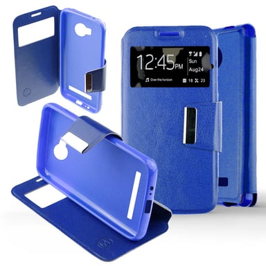 Etui Folio Bleu compatible Huawei Y3 II