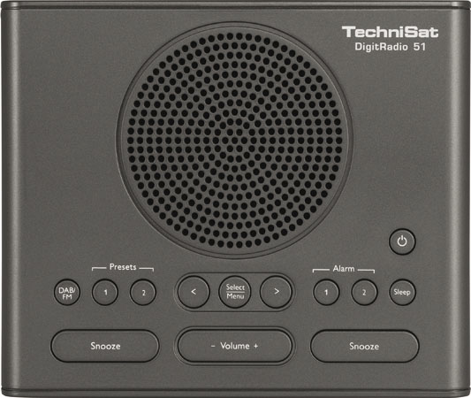 Radio Réveil TechniSat DIGITRADIO 51 – DAB+/FM, Écran Réglable, Fonction Snooze - vue 2