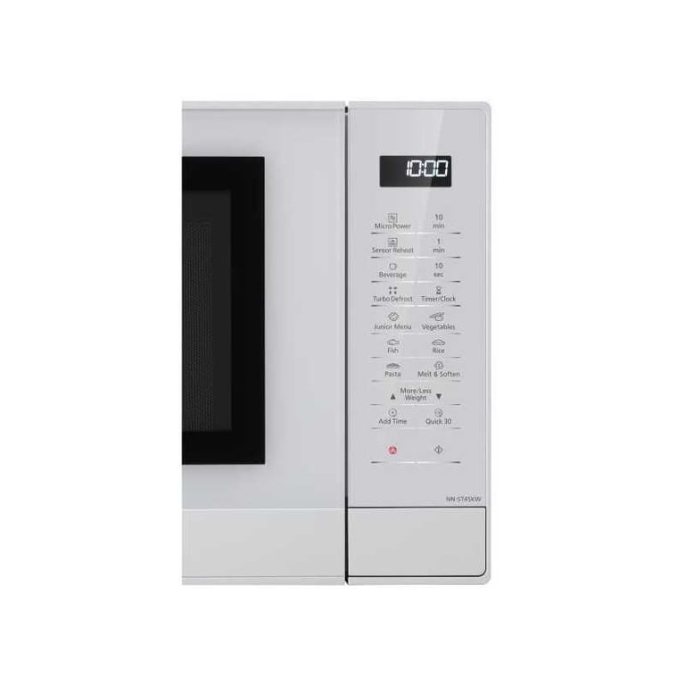 Four micro-ondes solo Panasonic NN-ST45KWEPG 32L 1000W INVERTER Blanc - Neuf