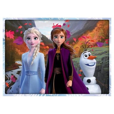 Puzzle 100 pièces Disney La Reine des Neiges 2 - Un Voyage Magique