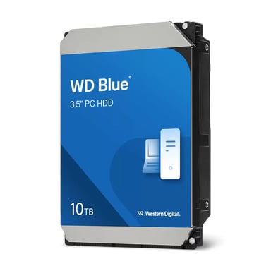 Western Digital Blue WD100EAGZ disque dur 10 To 7200 tr/min 512 Mo 3.5'' Série ATA III