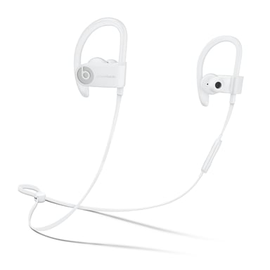 Beats by Dr. Dre Powerbeats 3 Wireless Ear Hooks, auriculares Bluetooth para música/llamadas Blanco