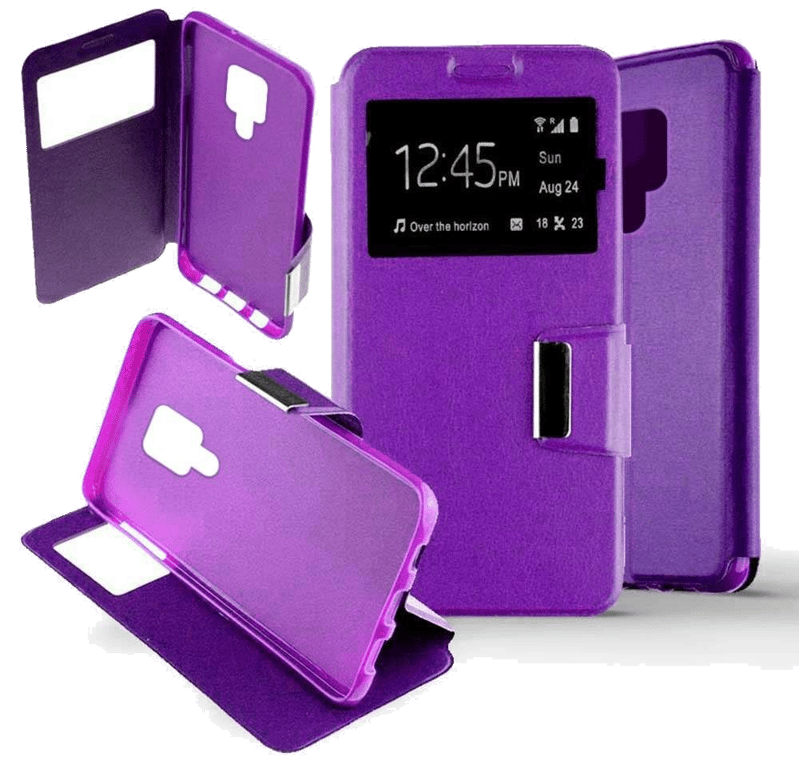 Etui Folio compatible Violet Huawei Mate 20