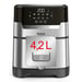 Tefal Easy Fry & Grill EY505D Unique 4,2 L Autonome 1550 W Friteuse d'air chaud Acier inoxydable