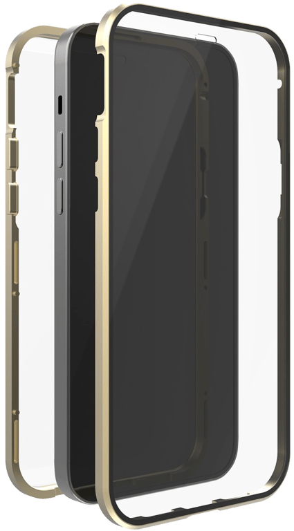 Coque de protection 360° Glass pour iPhone 12/12 Pro, or