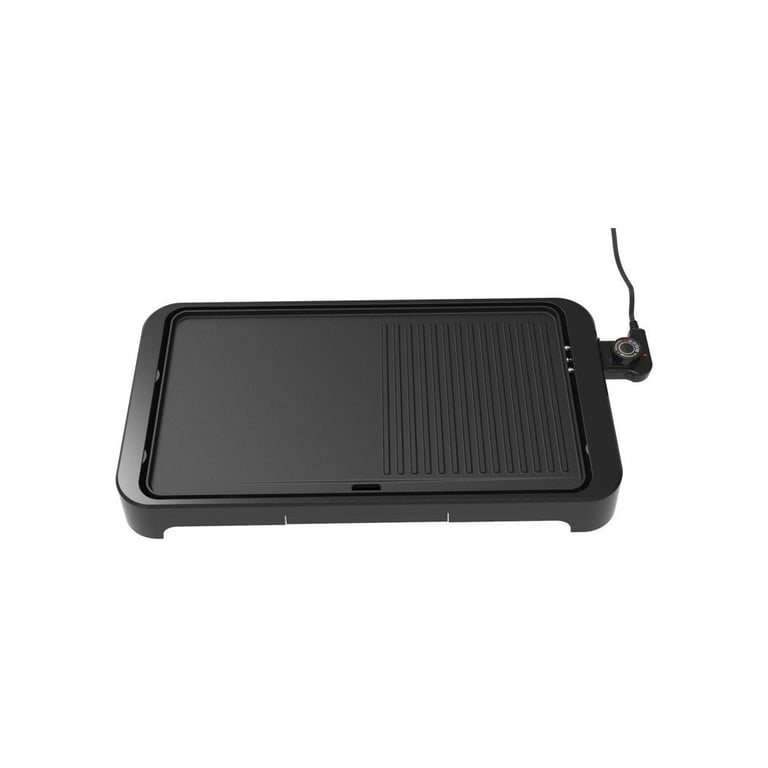 Plancha Grill électrique ARTHUR MARTIN AMPL204 Double zone Plaque anti adhésive Thermostat réglable - vue 4