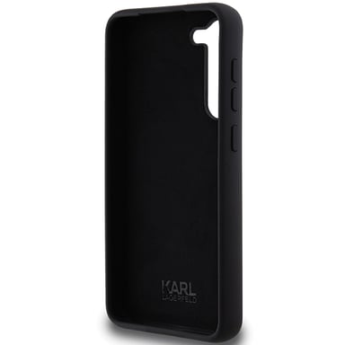 Custodia Karl Lagerfeld Karl&Choupette per Samsung Galaxy S23+, nera
