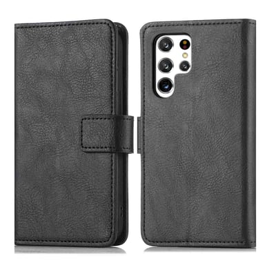 imoshion Étui de télephone portefeuille pour Samsung Galaxy S22 Ultra - Noir