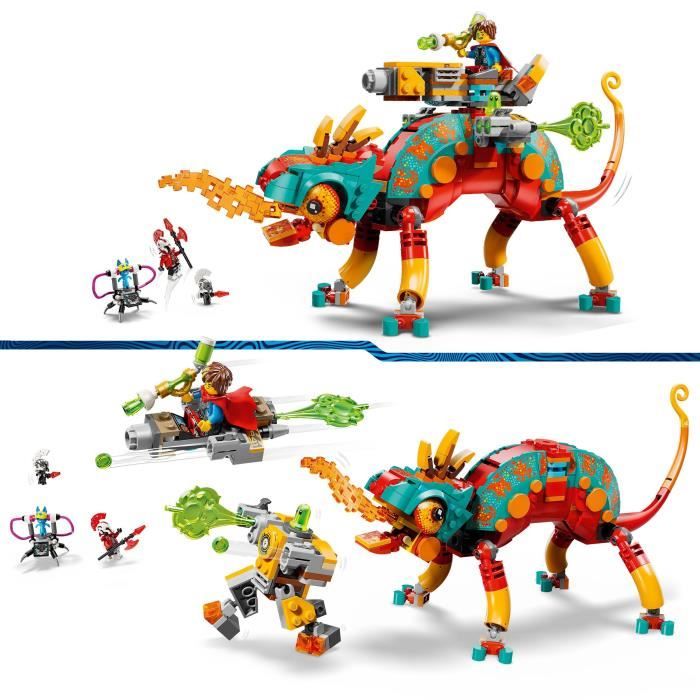 Lego Dreamzzz caméléon cracheur de feu - vue 5