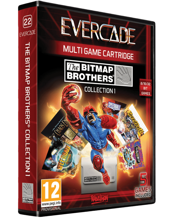 Blaze Evercade The Bitmap Brothers Collection 1 Cartouche n° 22 Neuf