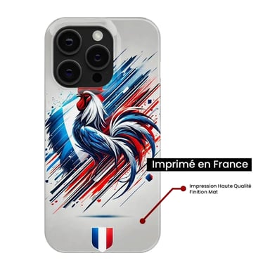 Funda de silicona - Compatible con Google Pixel 8a - diseño coq francais