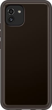 Coque Samsung G A03 souple Ultra fine Transparente Noire Samsung