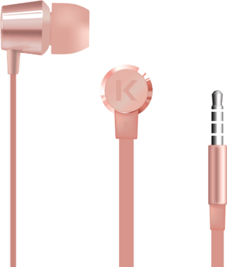 K Ecouteurs intra-auriculaires, Or Rose