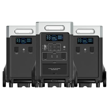 AFERIY P310 B – Batteria di espansione – 3840 Wh LiFePO? da aggiungere ad AFERIY P310, espandibile fino a 11 520 Wh,oltre 4000 cicli, porte USB-A/Type-C. Non può essere utilizzata da sola