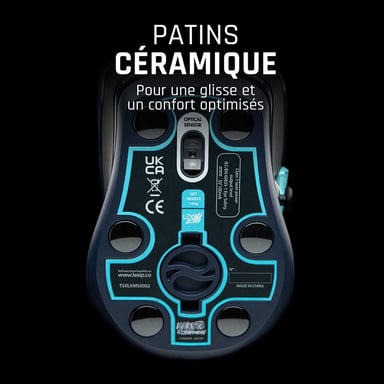 Lexip Kakashi Kamui ratón Juego mano derecha USB tipo A Óptico 12000 DPI