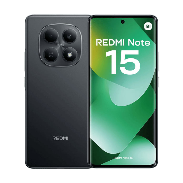 Redmi Note 15 (4G) 128 Go, Noir - Neuf