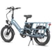 FAFREES FF20 CUV Bicicleta Eléctrica - Motor 250W Batería 48V24Ah 20 Pulgadas Neumáticos Frenos Disco Hidráulicos - Azul