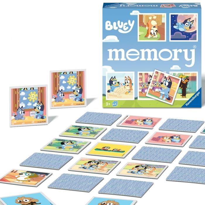 Ravensburger Grand memory Bluey - vue 4