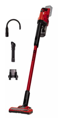Einhell TE-SV 18 Li-Solo Aspirateur-balai 2 en 1 Batterie Sec Sans sac Noir, Rouge