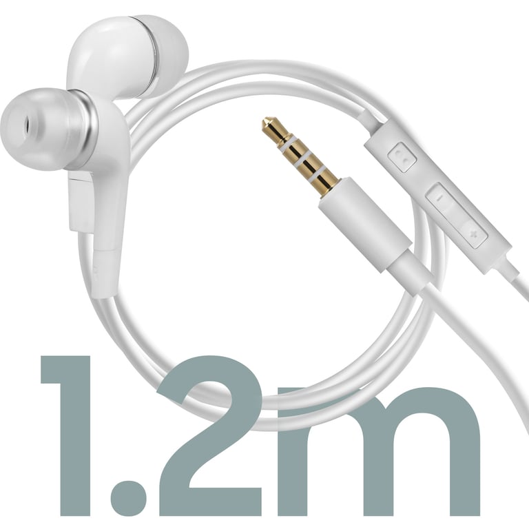 Écouteurs Jack 3.5mm Intra auriculaires Kit Piéton Samsung EHS64AVFWE Neuf - vue 3