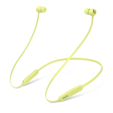 Beats Flex Casque Sans fil Ecouteurs, Minerve Bluetooth Jaune