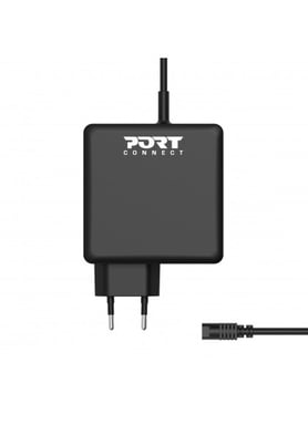 Port Designs 900093B-EU Caricabatterie per dispositivi mobili Laptop, universale nero Alimentazione interna