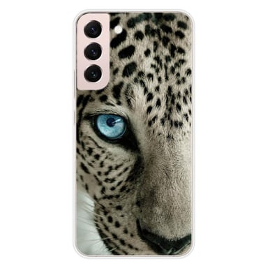 Funda de silicona - Compatible con Samsung Galaxy S22 Plus - diseño oeil de leopard