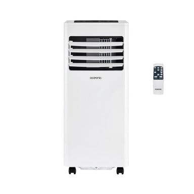 Climatiseur mobile Oceanic OCEACLIM700W3 7000 BTU 2050W déshumidificateur programmable Blanc